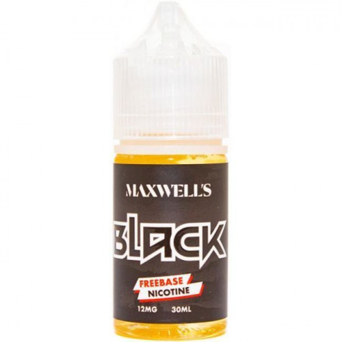 Жидкость Maxwells Freebase - Black (Табак) 12 мг 30 мл (М)