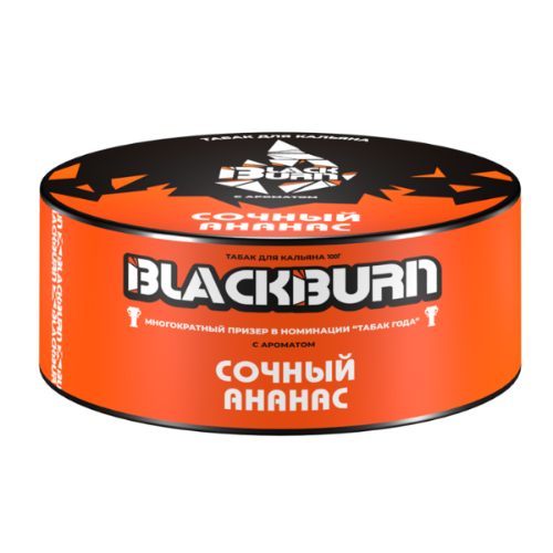 Табак для кальяна Black Burn - Pineapple (Сочный Ананас) 100 гр