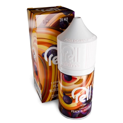 Жидкость Rell Ultimate - Peach Blueberry (Персик Черника) 28 мл (М)