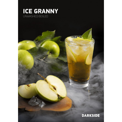 Табак для кальяна Dark Side (Core) - Ice Granny (Ледяное Яблоко) 30 гр