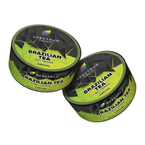 Табак для кальяна Spectrum Hard  - Brazilian Tea (Чай с Лаймом) 25 гр