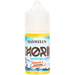 Жидкость Maxwells Freebase - Shoria Winter (Лесные Ягоды Хвоя Мята Холодок) 12 мг 30 мл (М)