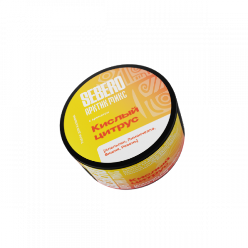 Табак для кальяна Sebero Arctic Mix - Sour Citrus (Апельсин Лимончело Вишня Ревень с Чёрной Смородиной Арктик) 25 гр