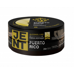 Табак для кальяна Jent Alcohol - Puerto Rico (Пина Колада) 25 гр