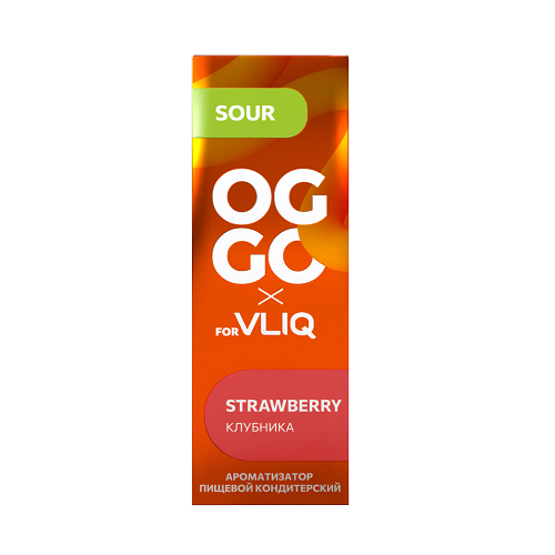 Ароматизатор OGGO Sour - Strawberry (Клубника) (на 30 мл)