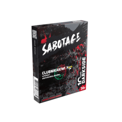 Табак для кальяна Dark Side Sabotage - Clubnikakiwi (Клубника Киви) 30 гр