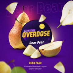 Табак для кальяна Overdose - Dear Pear (Домашняя Груша) 25 гр