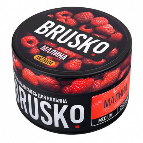 Бестабачная Смесь Brusko Medium - Малина 50 г