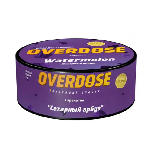 Табак для кальяна Overdose - Watermelon (Сахарный Арбуз) 100 гр