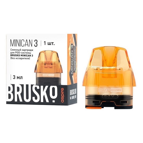 Картридж Brusko Minican 3 - Жёлтый (1 шт)