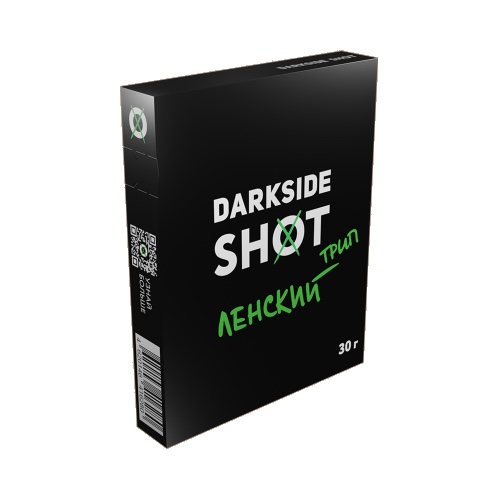 Табак для кальяна Dark Side Shot - Ленский (Лемонграсс Клюква Бузина) 30 гр