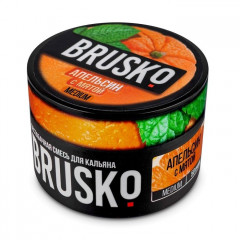 Бестабачная Смесь Brusko Medium - Апельсин с Мятой 50 г