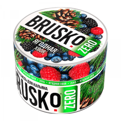 Бестабачная Смесь Brusko Zero - Ягодная Хвоя 50 г