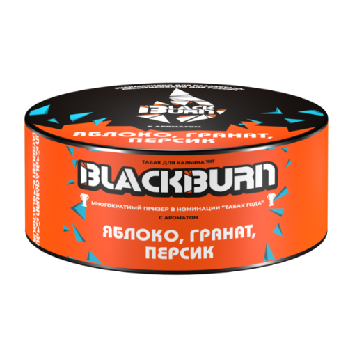 Табак для кальяна Black Burn - Яблоко Гранат Персик 100 гр