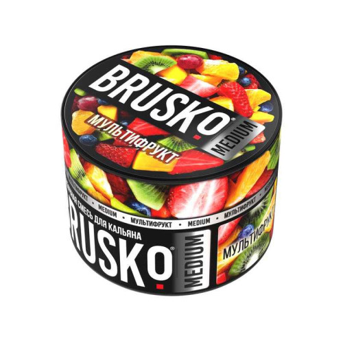 Бестабачная Смесь Brusko Medium - Мультифрукт 50 г