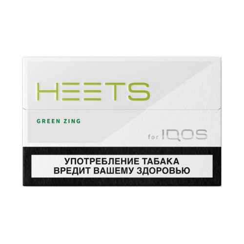 Стики Heets - Green Zing - Цитрусы (Салатовые)