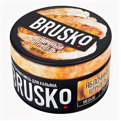 Бестабачная Смесь Brusko Medium - Яблочный Штрудель 50 г