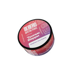Табак для кальяна Sebero Arctic Mix - Tropic Berry (Клубника Личи Ревень с Чёрной Смородиной Арктик) 100 гр