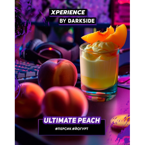 Табак для кальяна Dark Side Xperience - Ultimate Peach (Персик Йогурт) 30 гр
