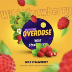 Табак для кальяна Overdose - Wild Strawberry (Дикая Земляника) 25 гр