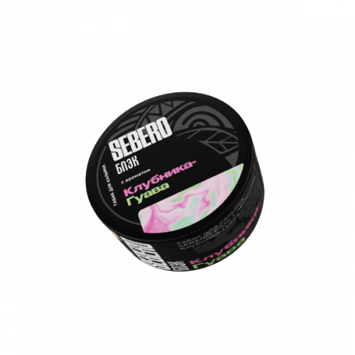 Табак для кальяна Sebero Black - Strawberry Guava (Клубника Гуава) 25 гр