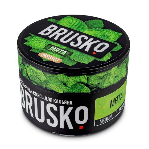 Бестабачная Смесь Brusko Medium - Мята 50 г
