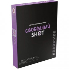 Табак для кальяна Dark Side Shot - Свободный (Вафли Земляника Дыня) 30 гр