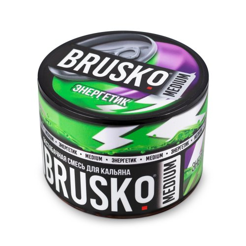 Бестабачная Смесь Brusko Medium - Энергетик 50 г