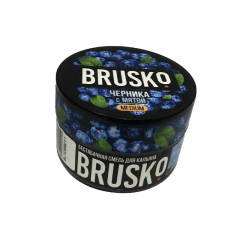 Бестабачная Смесь Brusko Medium - Черника с Мятой 50 г