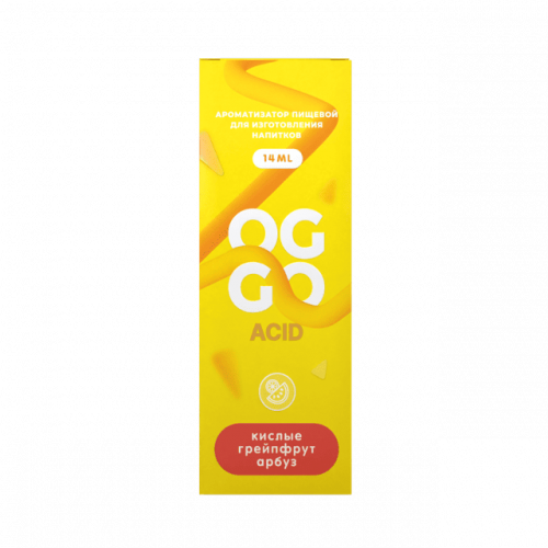 Ароматизатор OGGO Acid - Кислые Грейпфрут Арбуз (на 30 мл)