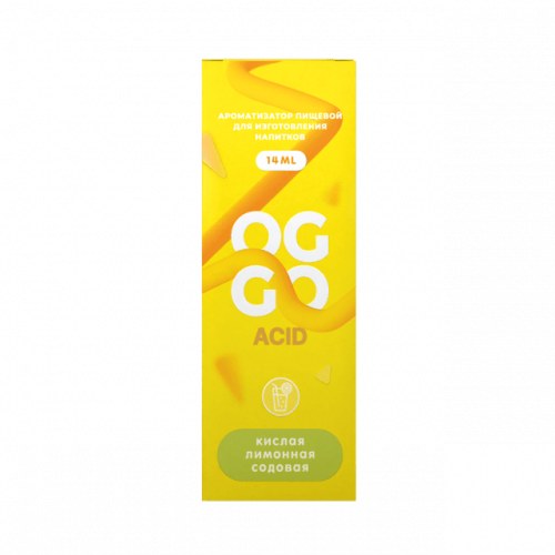Ароматизатор OGGO Acid - Кислая Лимонная Содовая (на 30 мл)