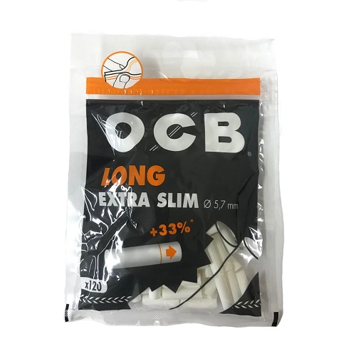 Фильтры для самокруток OCB Long Extra slim 5,7 мм 120 шт